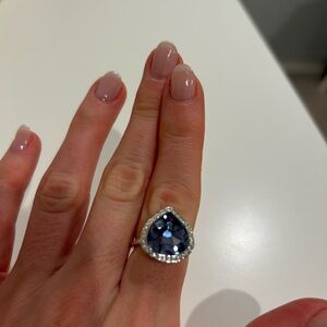 Swarovski Ring drop shape new never worn